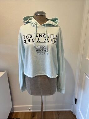 Mighty Fine Mint Green Pullover Hoodie